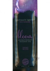 Intimate Earth Bloom Massage Oil Foil 1oz
