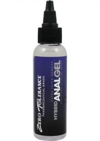 Zero Tolerance Hybrid Anal Gel Lubricant 2oz