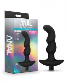 Blush Anal Adventures Platinum Silicone Vibrating Prostate Massager 03Ã‚Â - Black