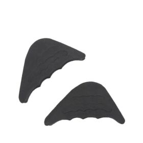 Toe Anti-slip Bottom Stick High Heels Thick Soft (Option: Black)